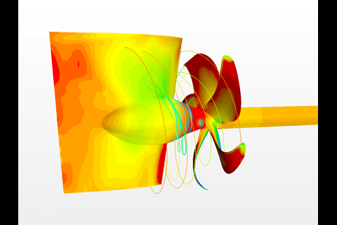 Combining a Kappel propeller with a rudder bulb is always effective, according to Jens Ring Nielsen (Image: MAN ES)